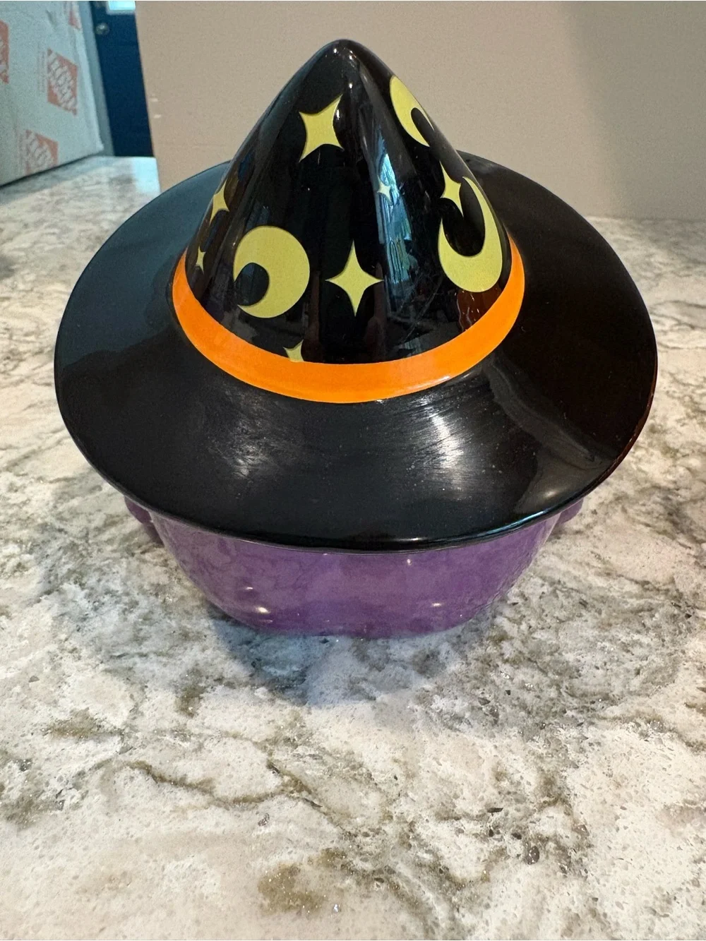Target Halloween 2020 Set of Ceramic Halloween Witch and Pumpkin Candy Holders